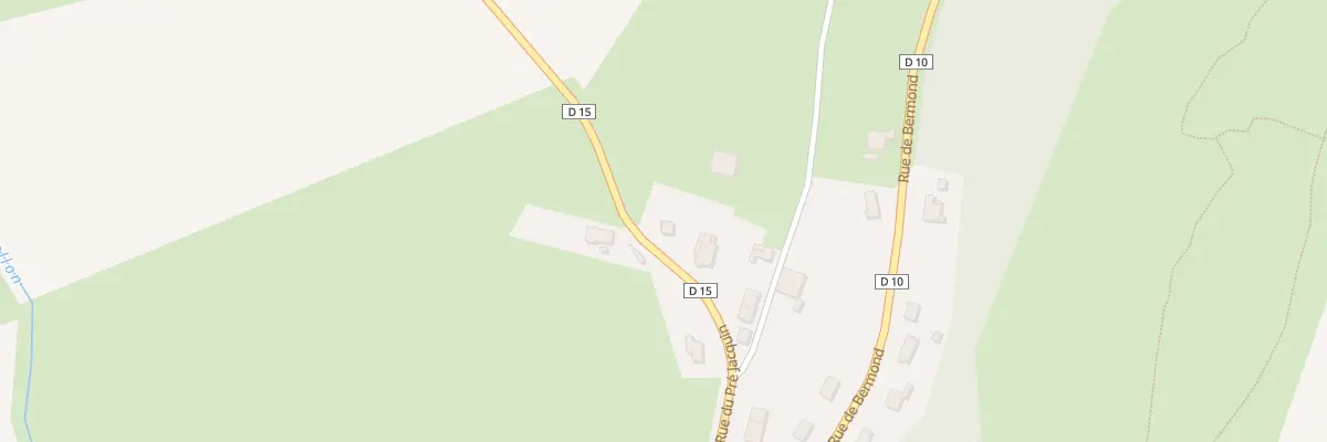 Plan du 7 Rue du Pré Jacquin à Saligney