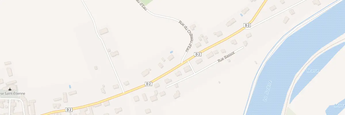 Plan du 101 Rue des Epoux Blanchot à Rigny
