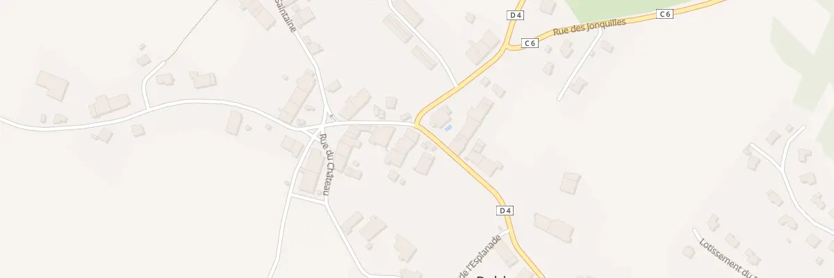 Plan du 234 Rue des Trois Fontaines à Publy