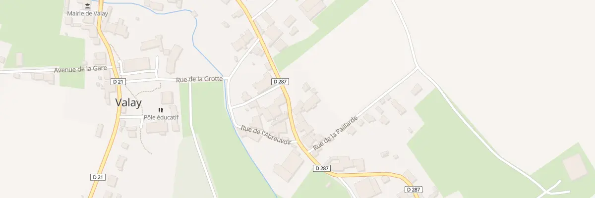 Plan du 23 Rue Fénelon à Valay