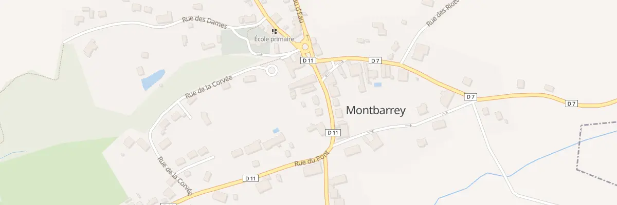 Plan du 10 Rue du Pont à Montbarrey