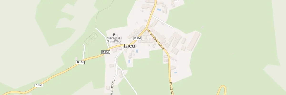 Plan du 134 Rue des Lauzes à Izieu