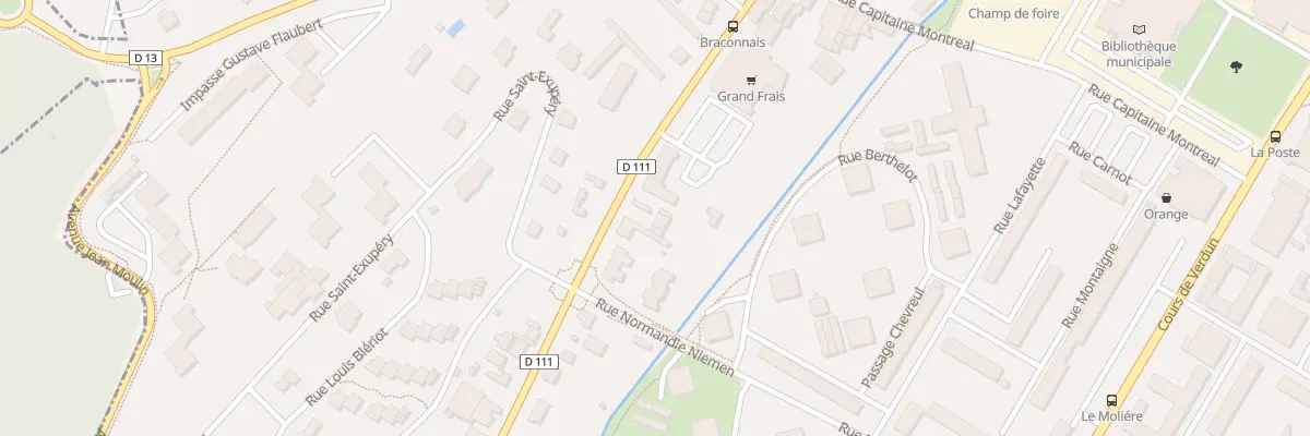 Plan du 19 Rte de la Forge à Oyonnax