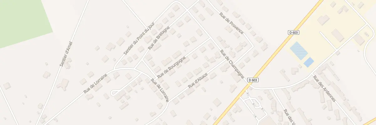 Plan du 8 Rue de Bourgogne à Étain