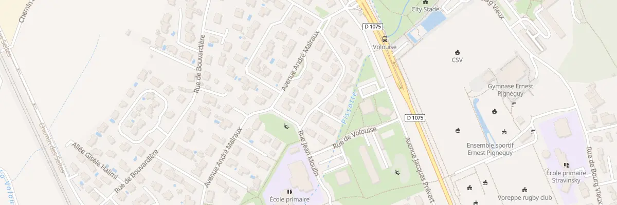 Plan du 150 Rue Jean Moulin à Voreppe