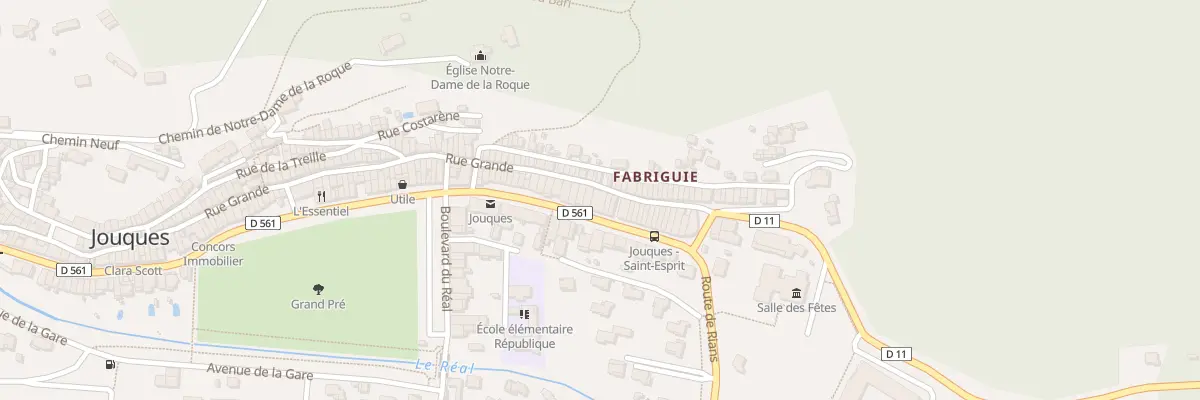 Plan du 162 Rue Grande à Jouques