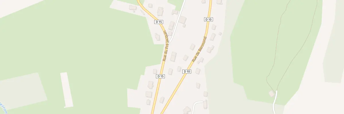 Plan du 3 Rue du Pré Jacquin à Saligney