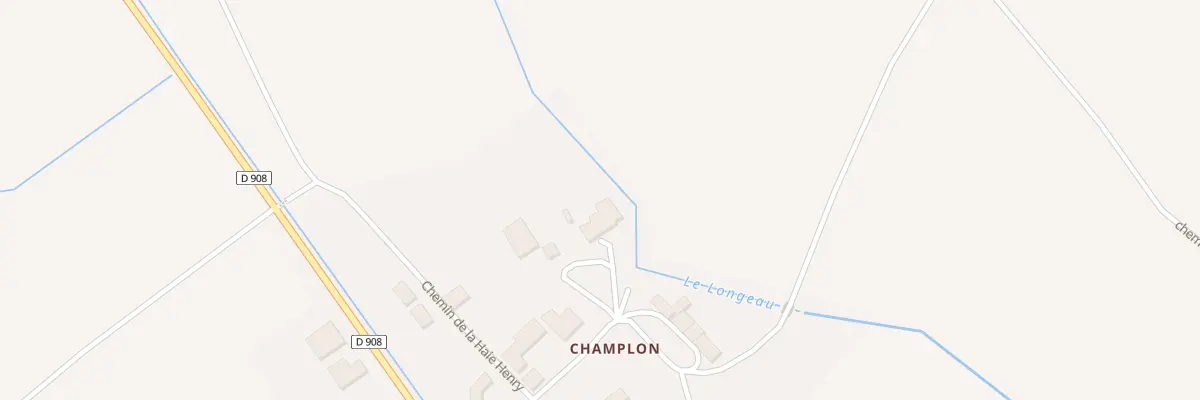 Plan du 13 Rue Champlon à Saulx-lès-Champlon
