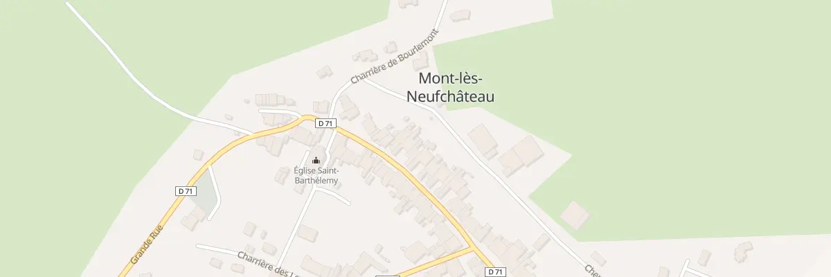 Plan du 560 Gr Grande Rue à Mont-lès-Neufchâteau
