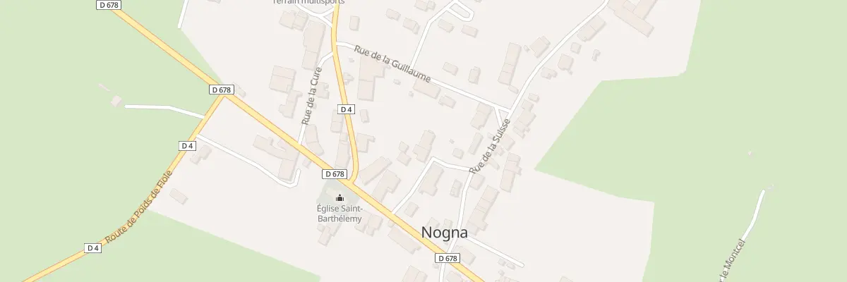Plan du 7 Rue de la Petite Ecole à Nogna