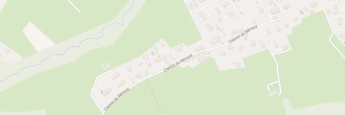 Plan du 1036 Che du Bémont à Saint-Paul-de-Varces