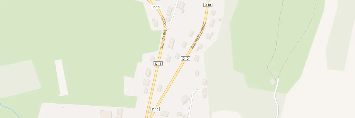 Plan du 6 Rue de Bermond à Saligney
