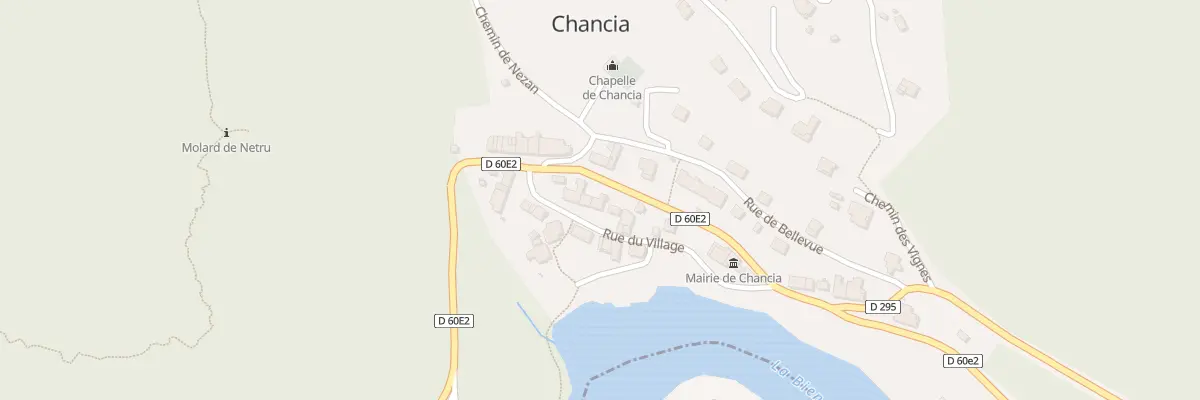 Plan du 5 Rue du Village à Chancia