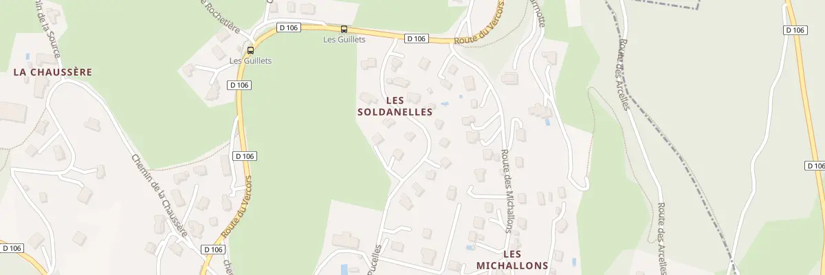 Plan du 220 Che des Soldanelles à Saint-Nizier-du-Moucherotte