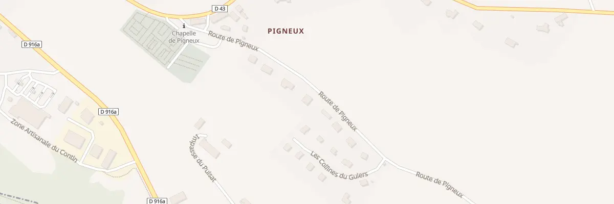 Plan du 270 Rte de Pigneux à Saint-Genix-les-Villages
