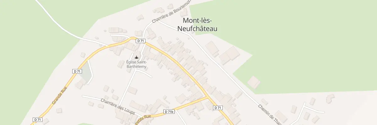 Plan du 526 Gr Grande Rue à Mont-lès-Neufchâteau