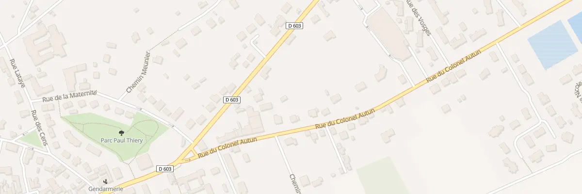 Plan du 11 Rue du Colonel Autun à Étain
