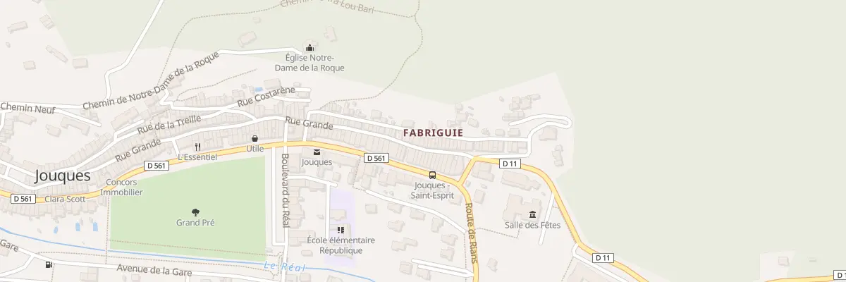 Plan du 131 Rue Grande à Jouques