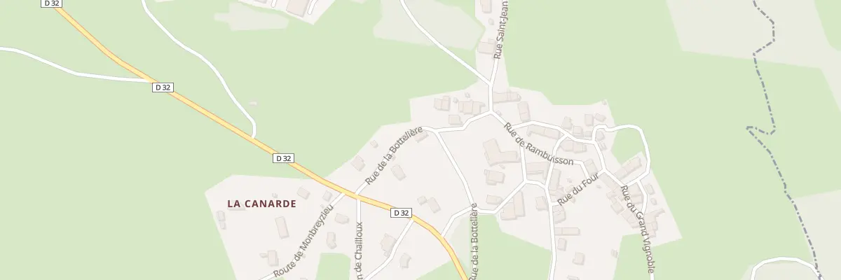 Plan du 5125 Boissieu à Contrevoz