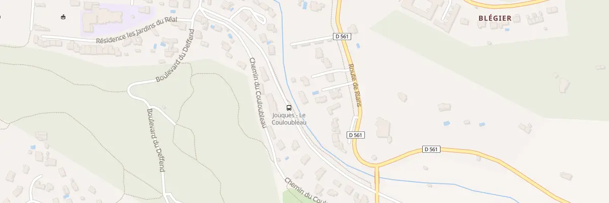 Plan du 3 Village à Jouques