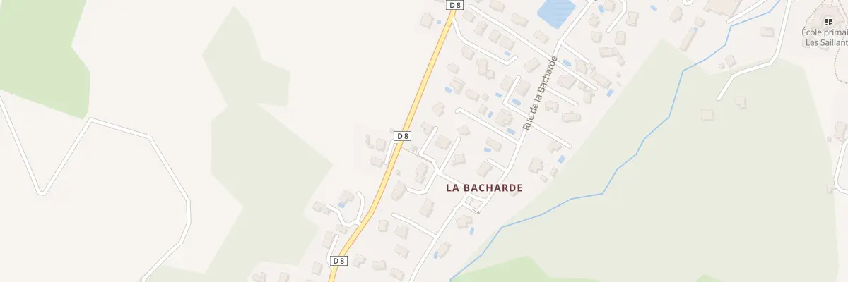 Plan du 36 Rue de la Bacharde au Gua