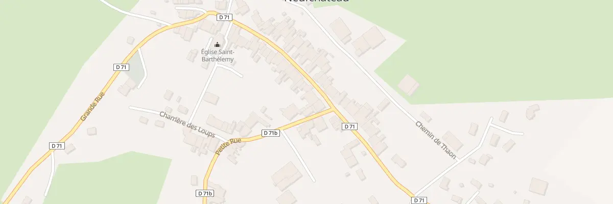Plan du 457 Gr Grande Rue à Mont-lès-Neufchâteau
