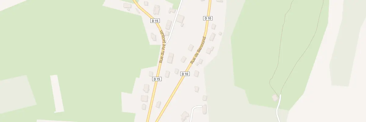 Plan du 8 Rue de Bermond à Saligney