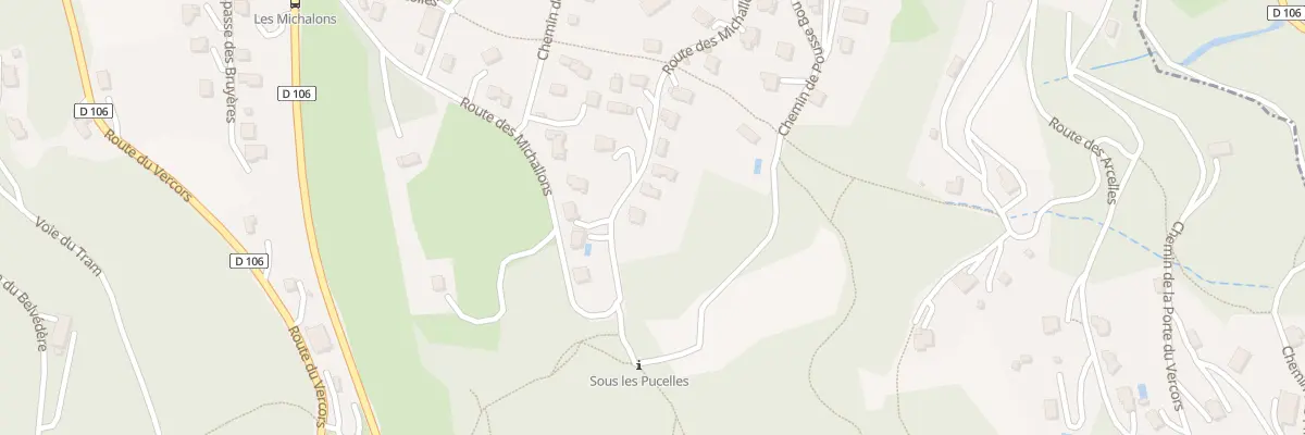 Plan du 368 Rte des Michallons à Saint-Nizier-du-Moucherotte