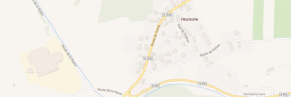 Plan du 952C Rte de Yenne à Saint-Genix-les-Villages