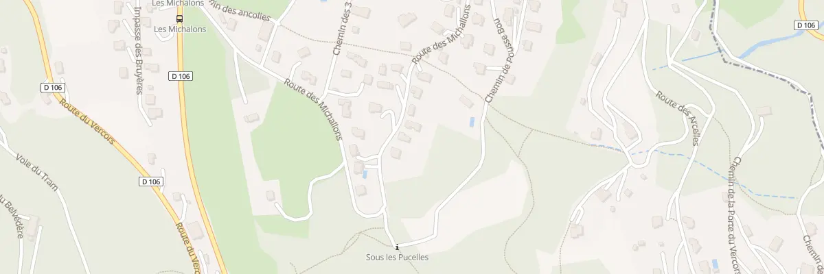 Plan du 374 Rte des Michallons à Saint-Nizier-du-Moucherotte