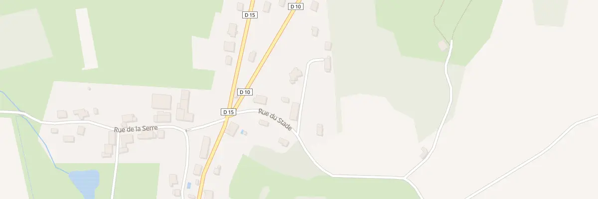 Plan du 6 Rue du Stade à Saligney