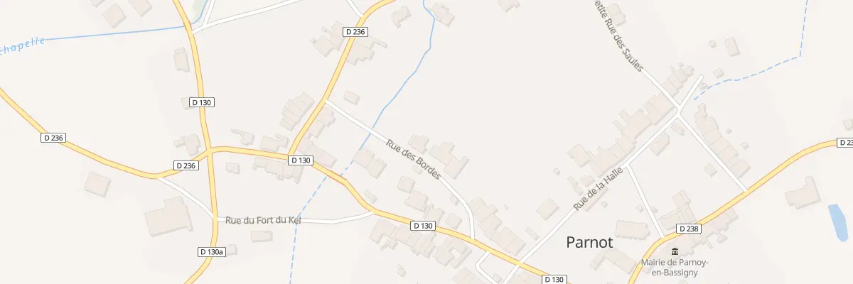 Plan du 8 Rue des Bordes à Parnoy-en-Bassigny