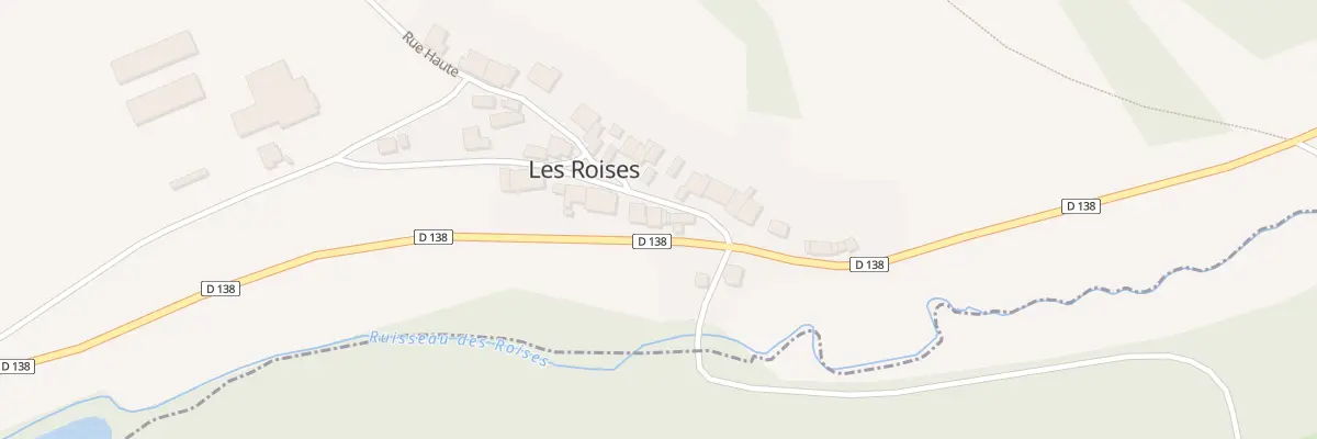 Plan du 3 Rue Basse aux Roises
