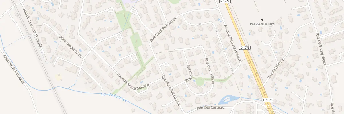 Plan du 34B Rue Maréchal Leclerc à Voreppe