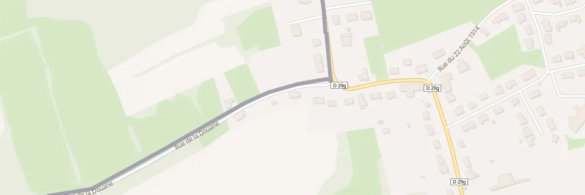 Plan du 43 Rue de la Douane à Ville-Houdlémont