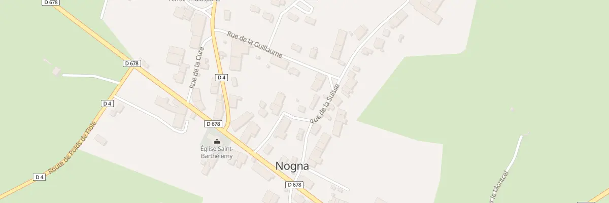 Plan du 9 Rue de la Petite Ecole à Nogna