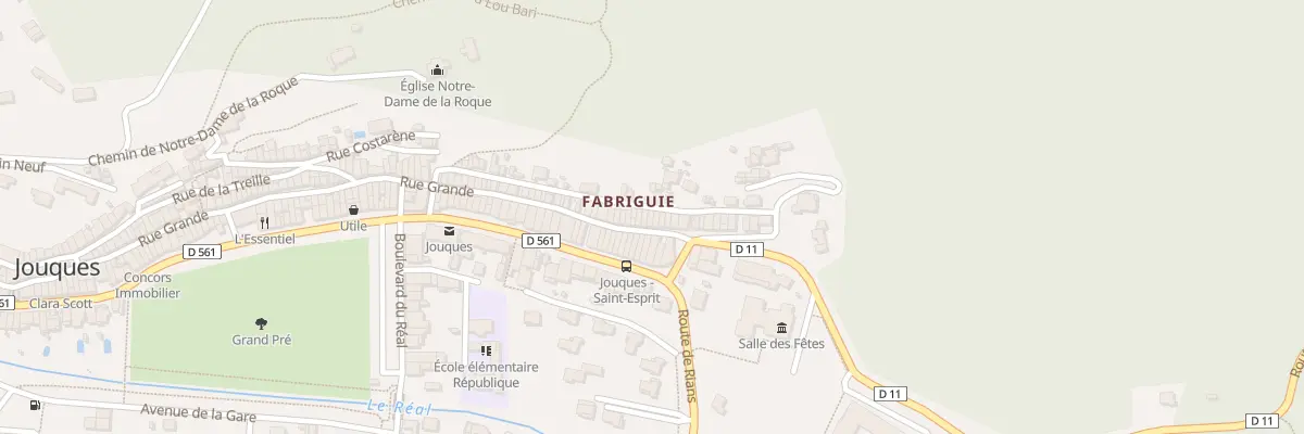 Plan du 30 Rue des Jasses à Jouques