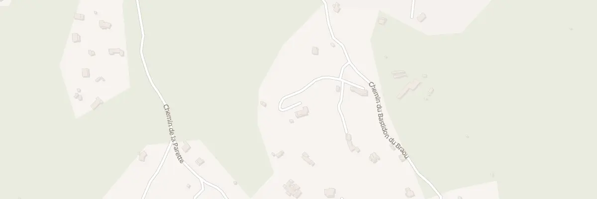 Plan du 5076 Che du Braou à Auriol