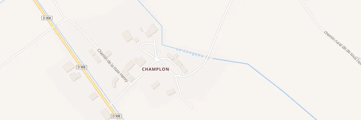 Plan du 16 Rue Champlon à Saulx-lès-Champlon