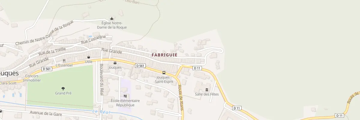 Plan du 147 Rue Grande à Jouques