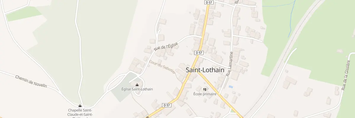 Plan du 11 Rue de l’Eglise à Saint-Lothain