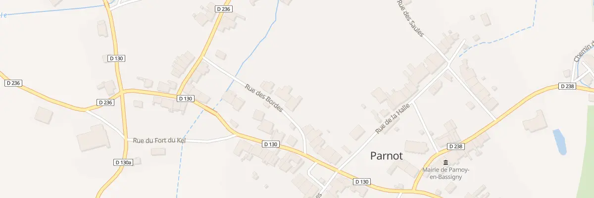 Plan du 4 Rue des Bordes à Parnoy-en-Bassigny