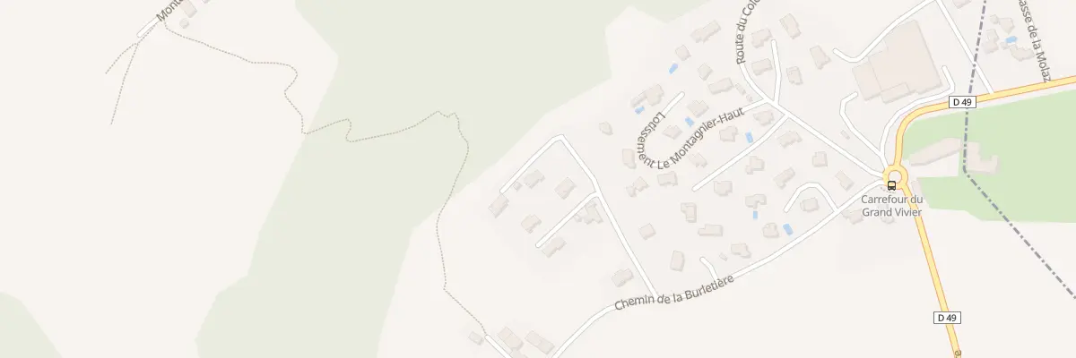 Plan du 711 Che de la Burletière à Saint-Étienne-de-Crossey