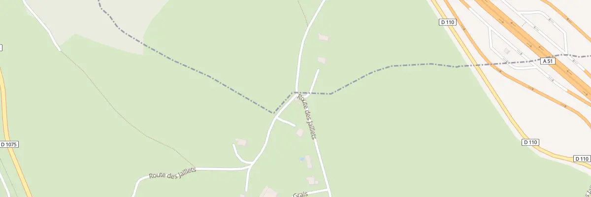 Plan du 5207 Les Grais à Sinard
