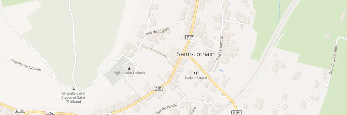 Plan du 28C Rte du Revermont à Saint-Lothain