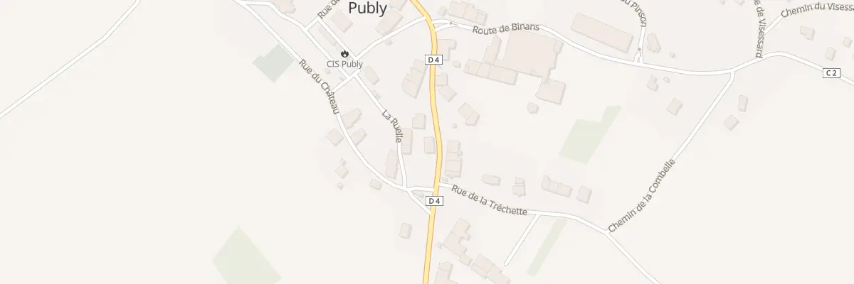 Plan du 630 Rue des Trois Fontaines à Publy