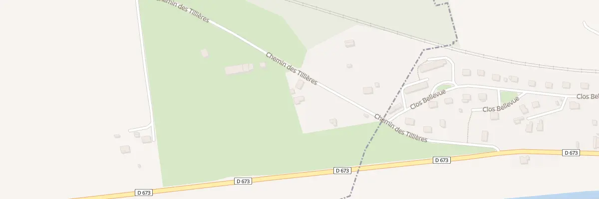 Plan du 3 Chem des Tillières à Lavans-lès-Dole