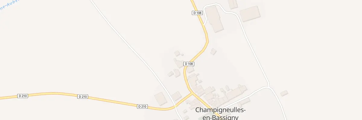 Plan du 2 Gr Grande Rue à Champigneulles-en-Bassigny