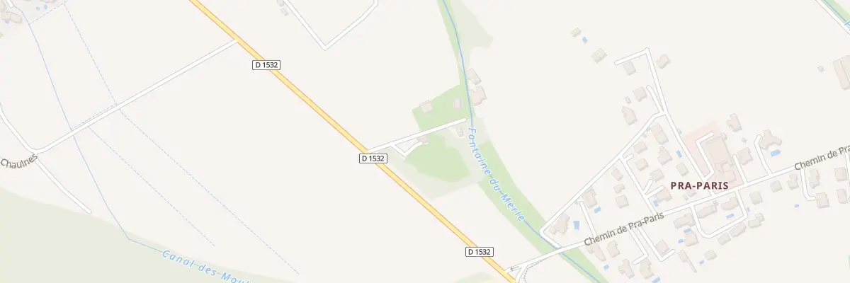 Plan du 54 Cc Chemin des Mures à Noyarey