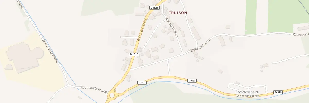 Plan du 101B Rte de Duisse à Saint-Genix-les-Villages